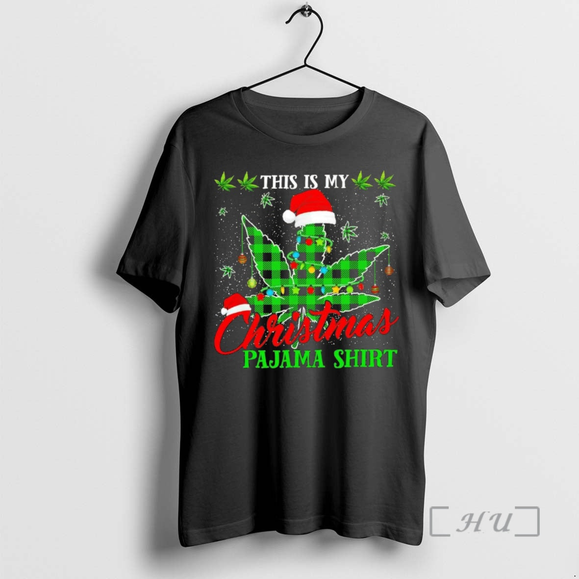 Officials Weed This Is My Christmas Pajama Chriast T-Shirts, Hoodie, Sweatshirt | PopFlextees.com