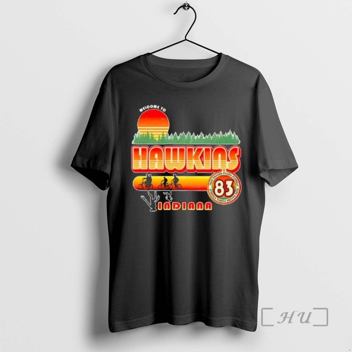 Officials Welcome To Hawkins Indiana Magnet T-Shirts, Hoodie, Sweatshirt | PopFlextees.com