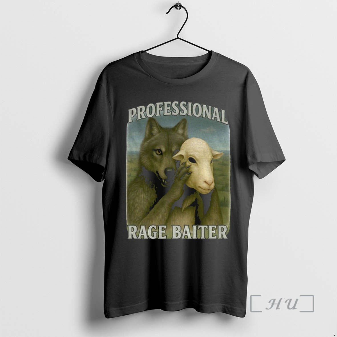 Officials Werewolf Sheep Mask Professional Rage Baiter T-Shirts, Hoodie, Sweatshirt | PopFlextees.com