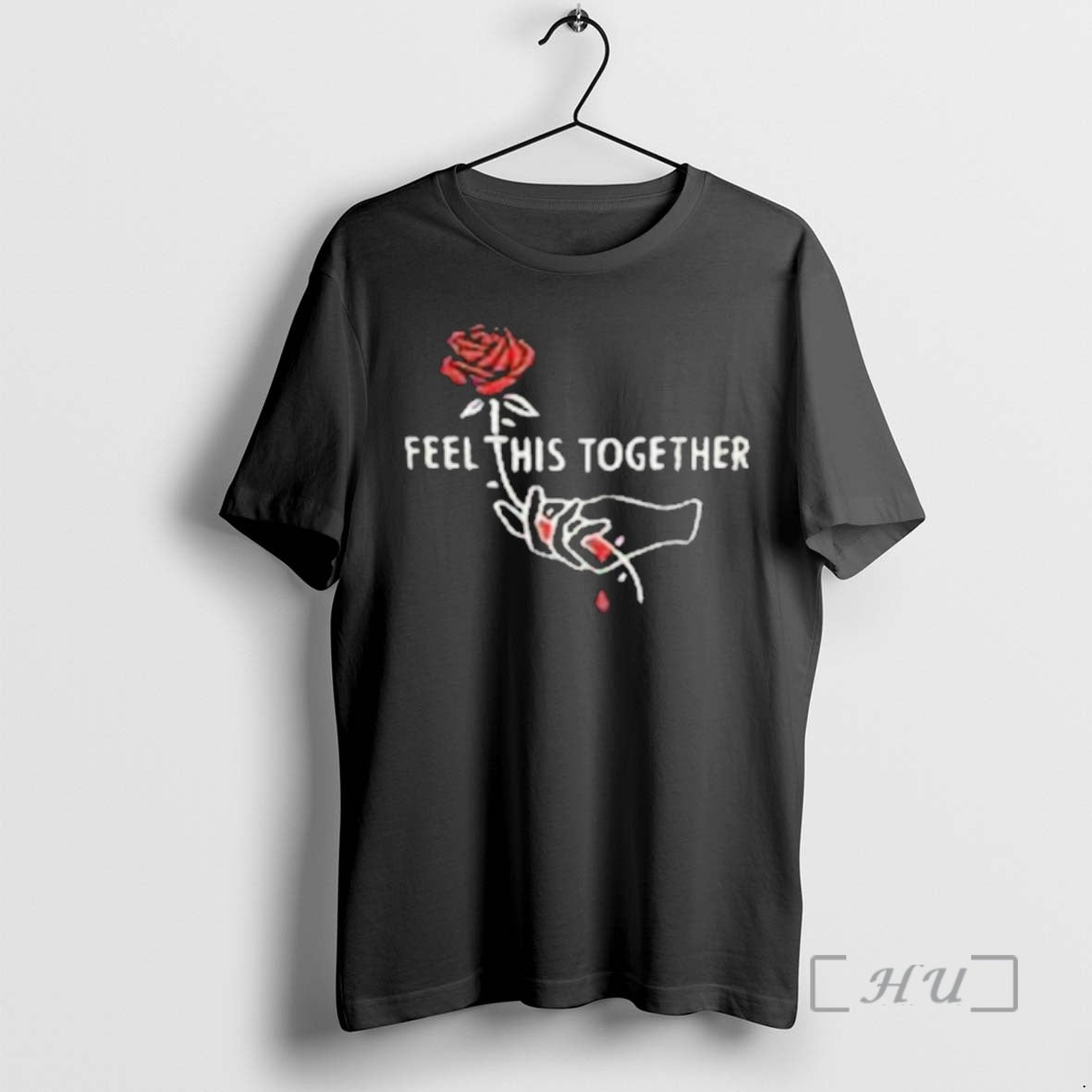 Officials While She Sleeps Feel Wos Hand Rose T-Shirts, Hoodie, Sweatshirt | PopFlextees.com
