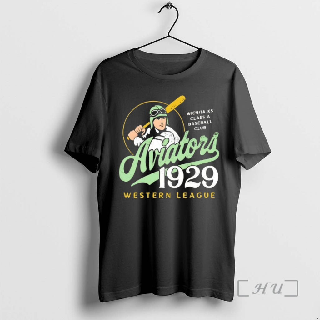 Officials Wichita Aviators Kansas Vintage Defunct Baseball Teams T-Shirts, Hoodie, Sweatshirt | PopFlextees.com