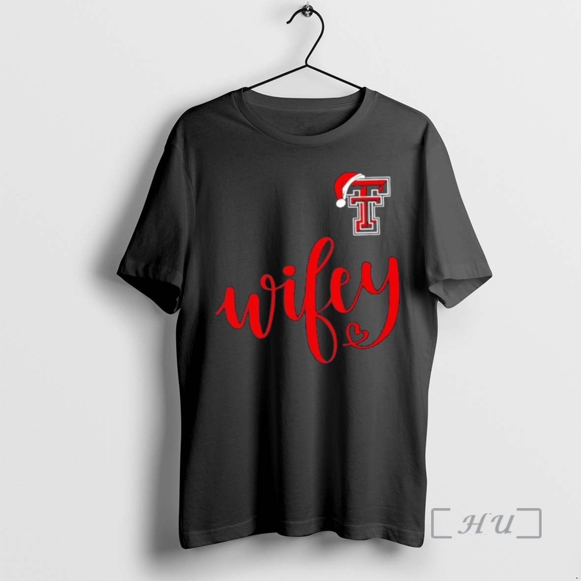 Officials Wifey Texas Tech Red Raiders Santa Hat Merry Christmas T-Shirts, Hoodie, Sweatshirt | PopFlextees.com