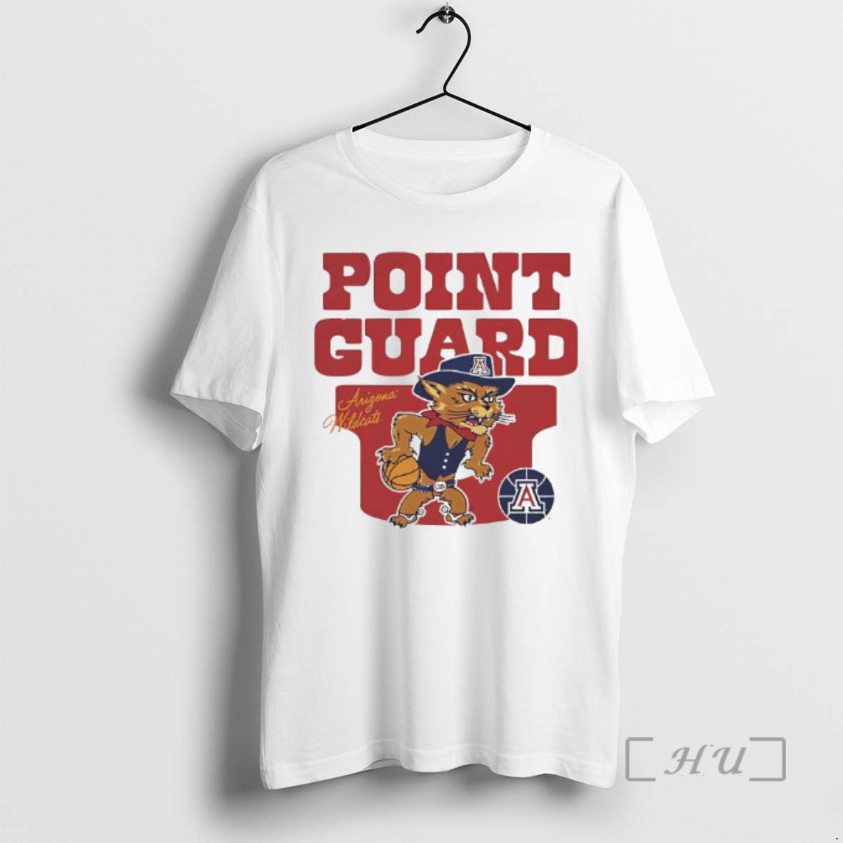 Officials Wilbur Wildcat Mascot Arizona Wildcats Basketball Point Guard T-Shirts, Hoodie, Sweatshirt | PopFlextees.com