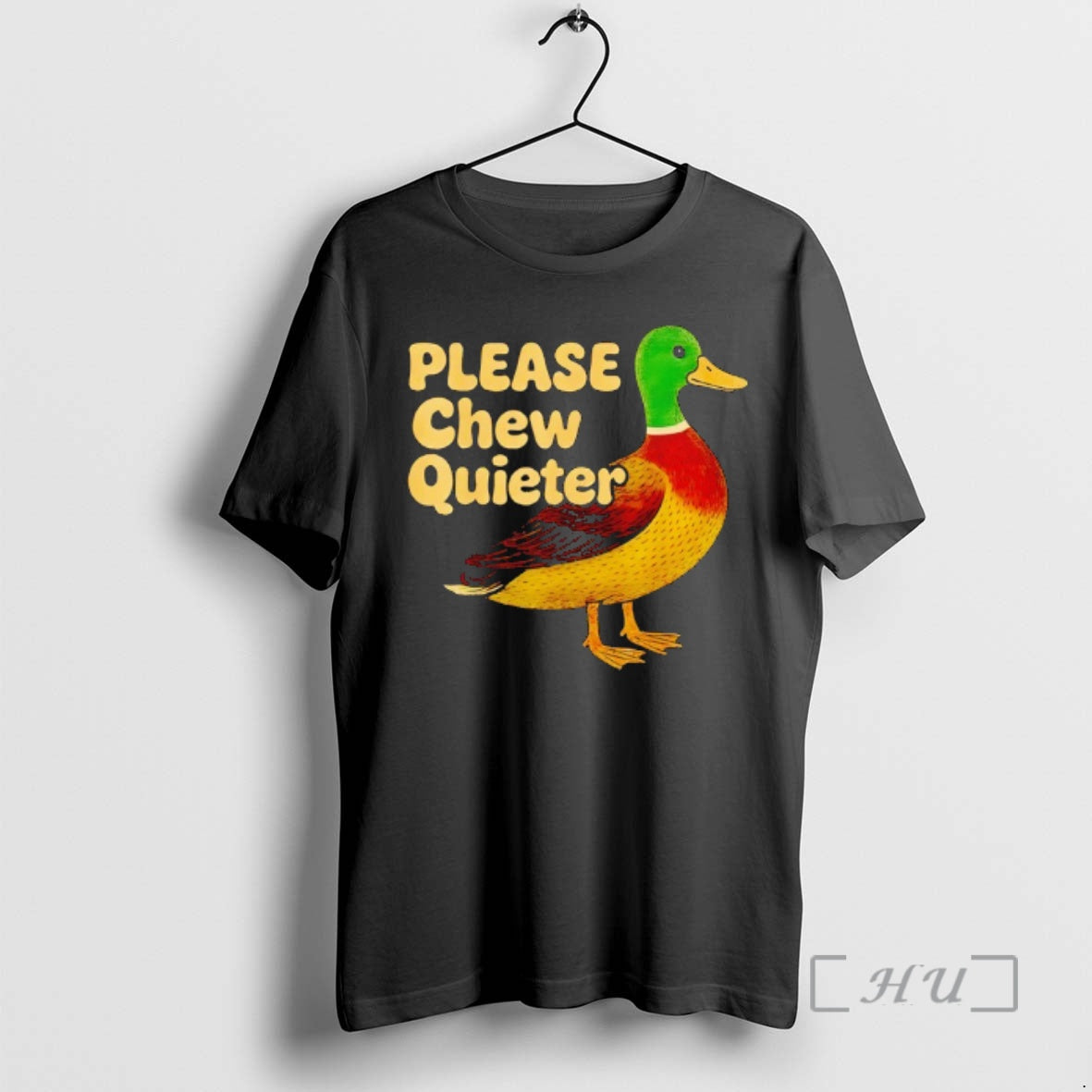 Officials Wild Duck Please Chew Quieter Sarcastic Animal T-Shirts, Hoodie, Sweatshirt | PopFlextees.com