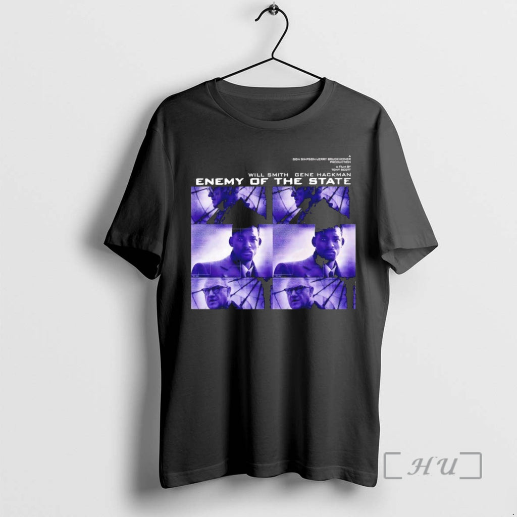 Officials Will Smith Gene Hackman Enemy Of The State T-Shirts, Hoodie, Sweatshirt | PopFlextees.com