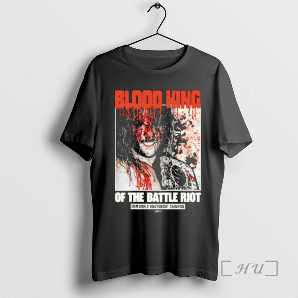 Officials William Ospreay Blood King Of The Battle Riot T-Shirts, Hoodie, Sweatshirt | PopFlextees.com