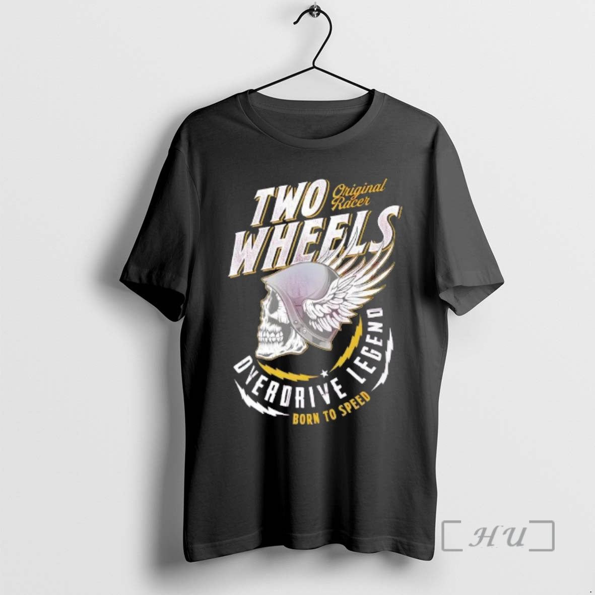 Officials Winged Skull Biker Two Wheels Racer Legend T-Shirts, Hoodie, Sweatshirt | PopFlextees.com