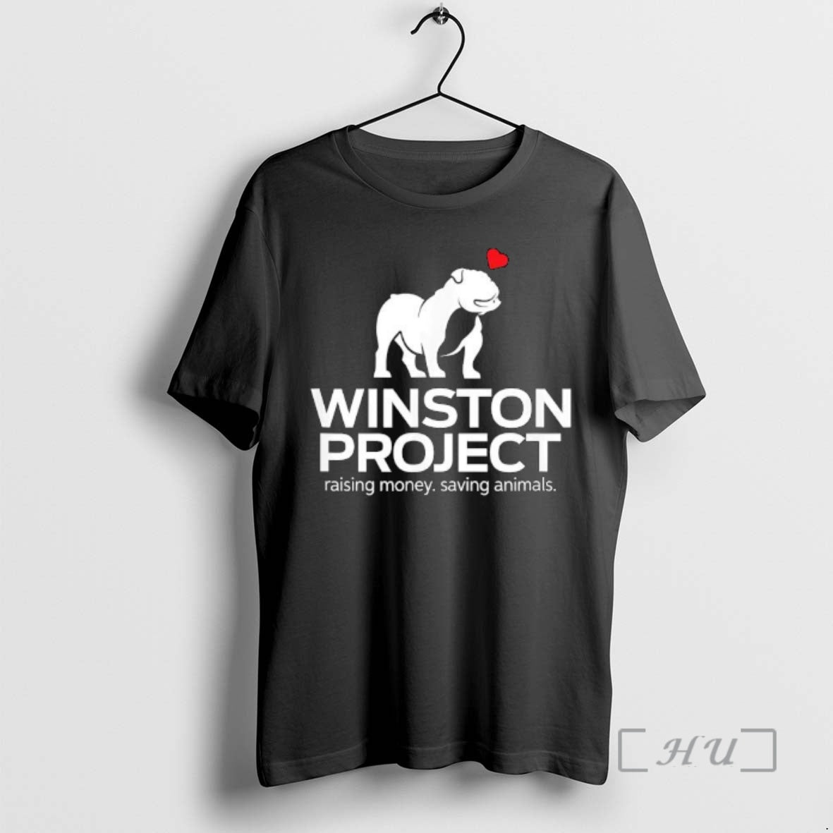 Officials Winston Project Bulldog Raising Money Saving Animals T-Shirts, Hoodie, Sweatshirt | PopFlextees.com