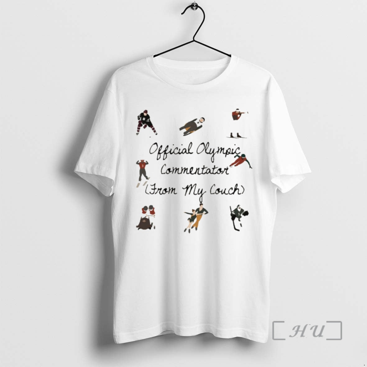 Officials Winter Sports Games Olympic Commantator From My Couch T-Shirts, Hoodie, Sweatshirt | PopFlextees.com