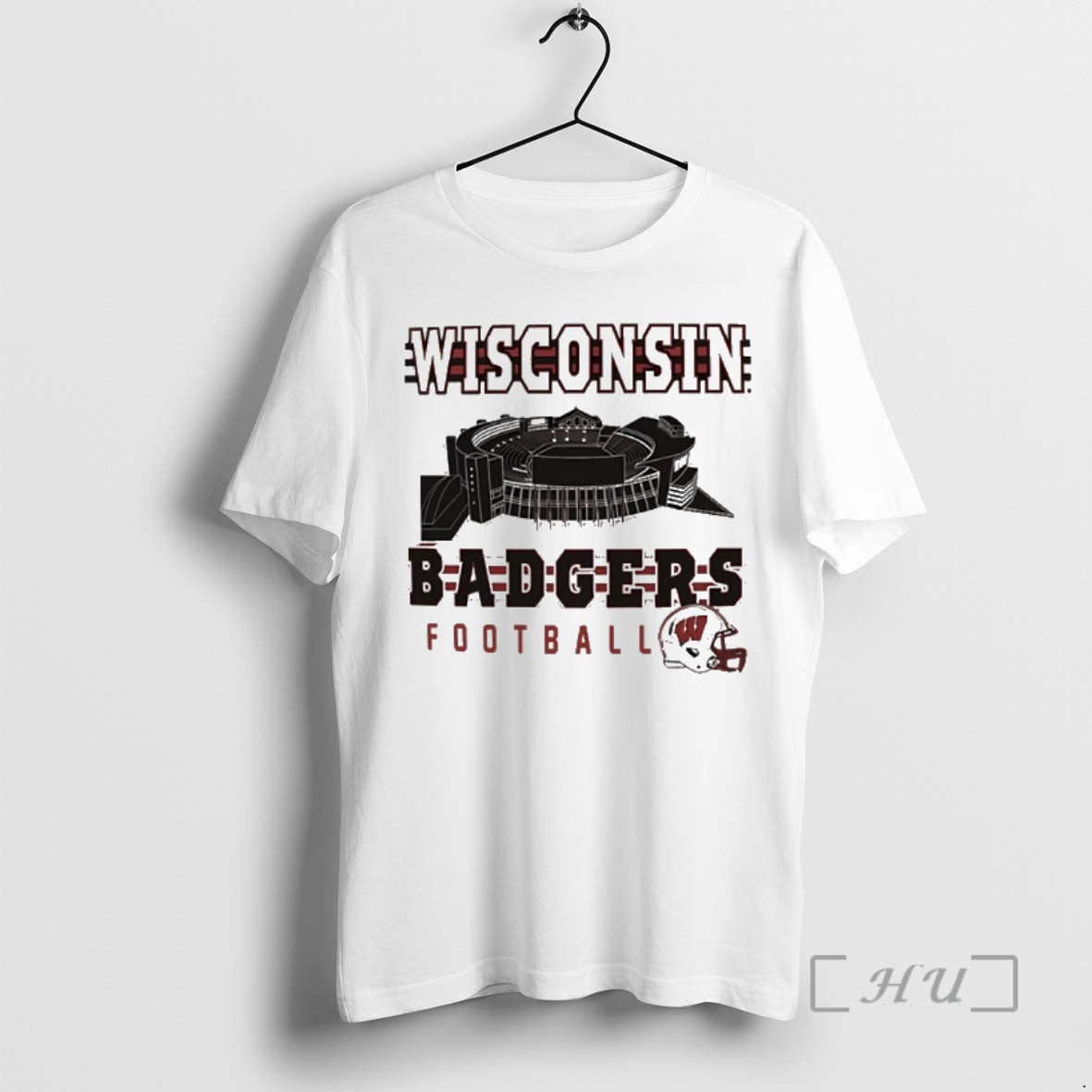 Officials Wisconsin Badgers Camp Randall Stadium Helmet T-Shirts, Hoodie, Sweatshirt | PopFlextees.com