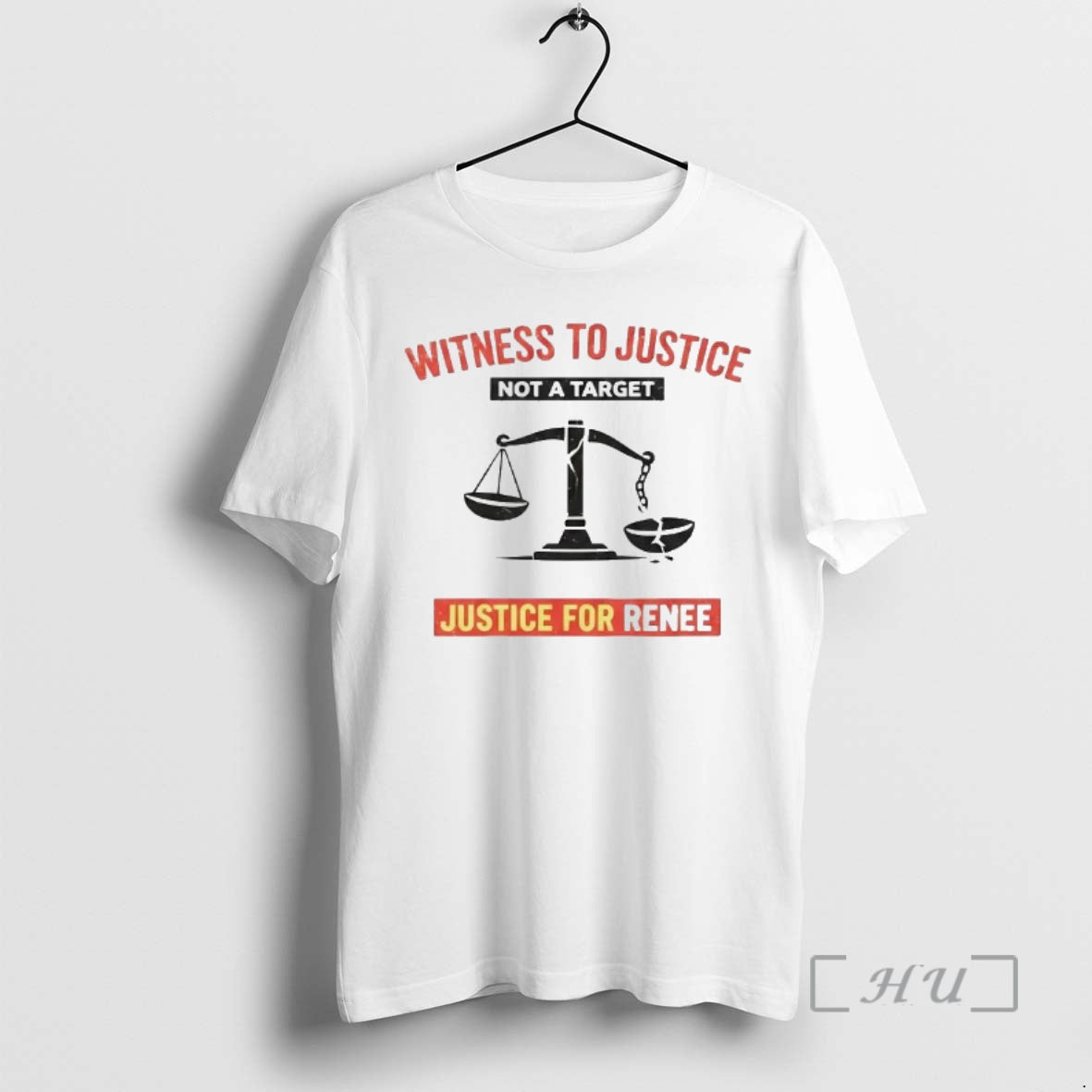 Officials Witness To Justice Not A Target Justice For Renee T-Shirts, Hoodie, Sweatshirt | PopFlextees.com