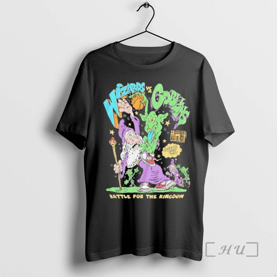 Officials Wizards Vs Goblins Battle For The Kingdom T-Shirts, Hoodie, Sweatshirt | PopFlextees.com