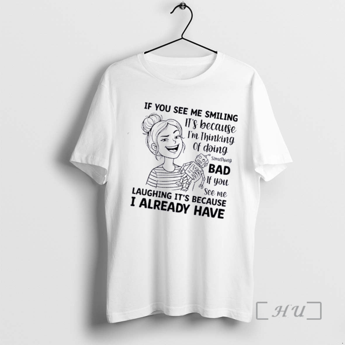 Officials Women If You See Me Smiling Its Because Im Thinking Of Doing Something Bad T-Shirts, Hoodie, Sweatshirt