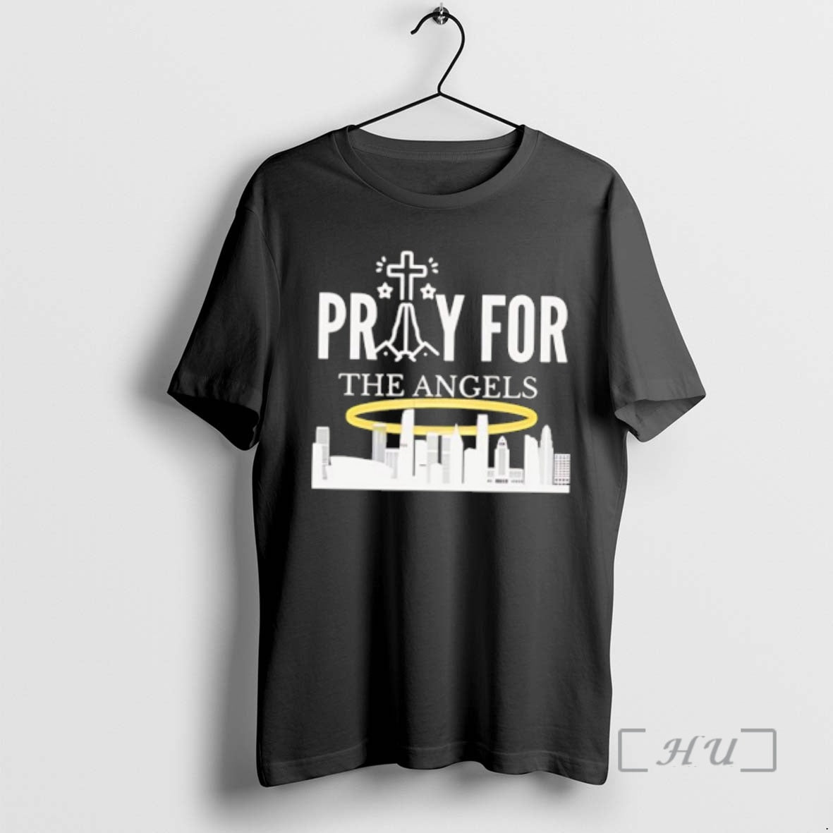 Officials Womens Pray For La California Print Casual T-Shirts, Hoodie, Sweatshirt | PopFlextees.com