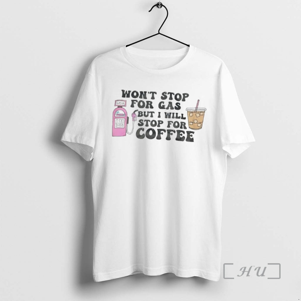 Officials Wont Stop For Gas But Ill Stop For Iced Coffee Premium T Shirts Sweater Hoodie, Sweatshirt | PopFlextees.com