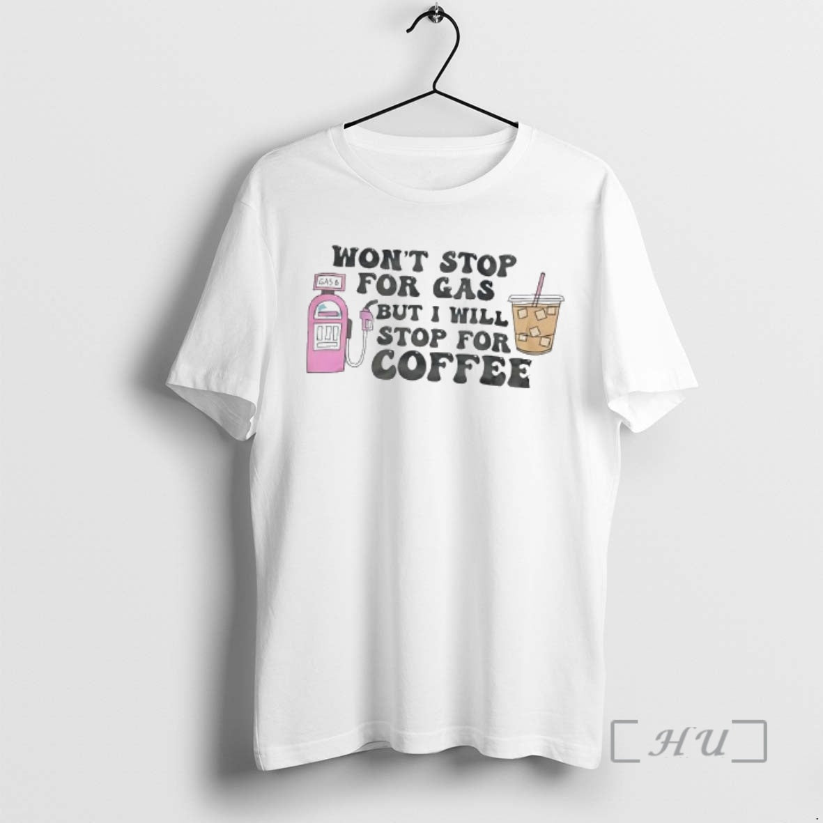 Officials Wont Stop For Gas But Ill Stop For Iced Coffee Premium T Shirts Sweater Hoodie, Sweatshirt | PopFlextees.com