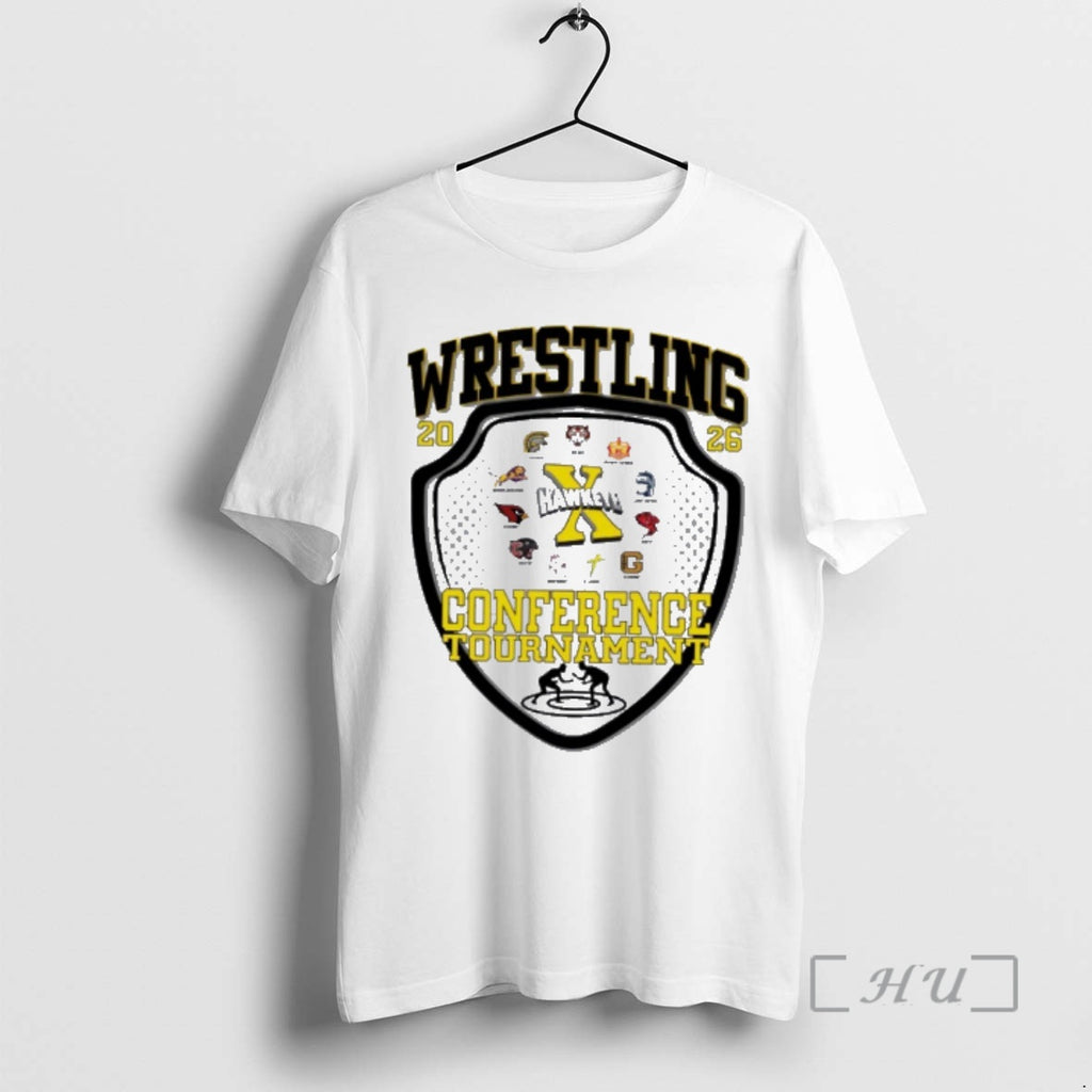 Officials Wrestling 2026 Conference Tournament Logo T-Shirts, Hoodie, Sweatshirt | PopFlextees.com