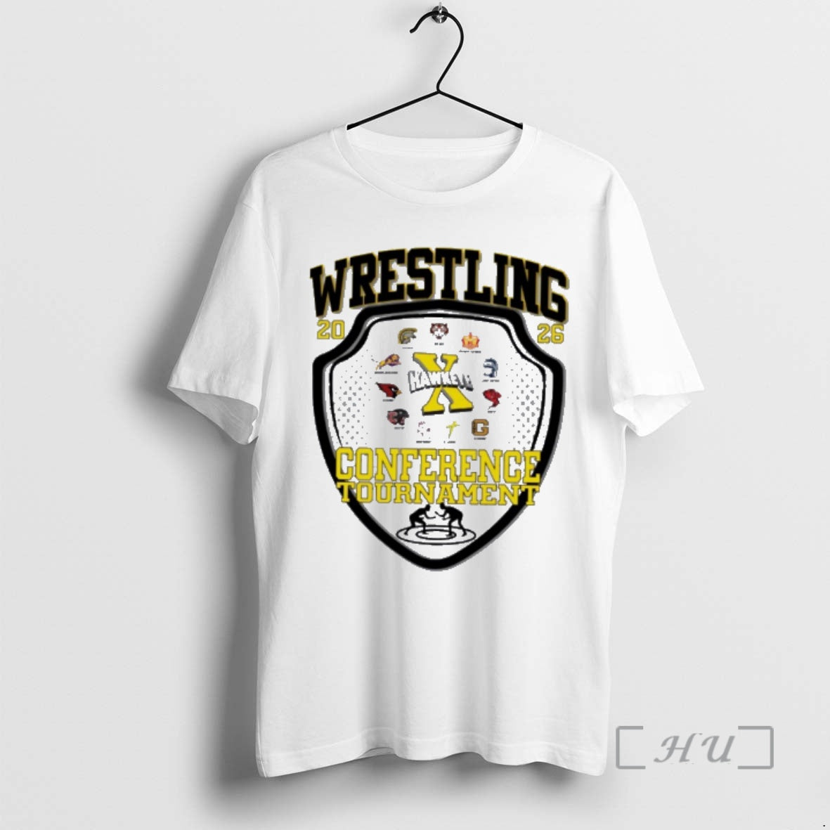 Officials Wrestling 2026 Conference Tournament Logo T-Shirts, Hoodie, Sweatshirt | PopFlextees.com