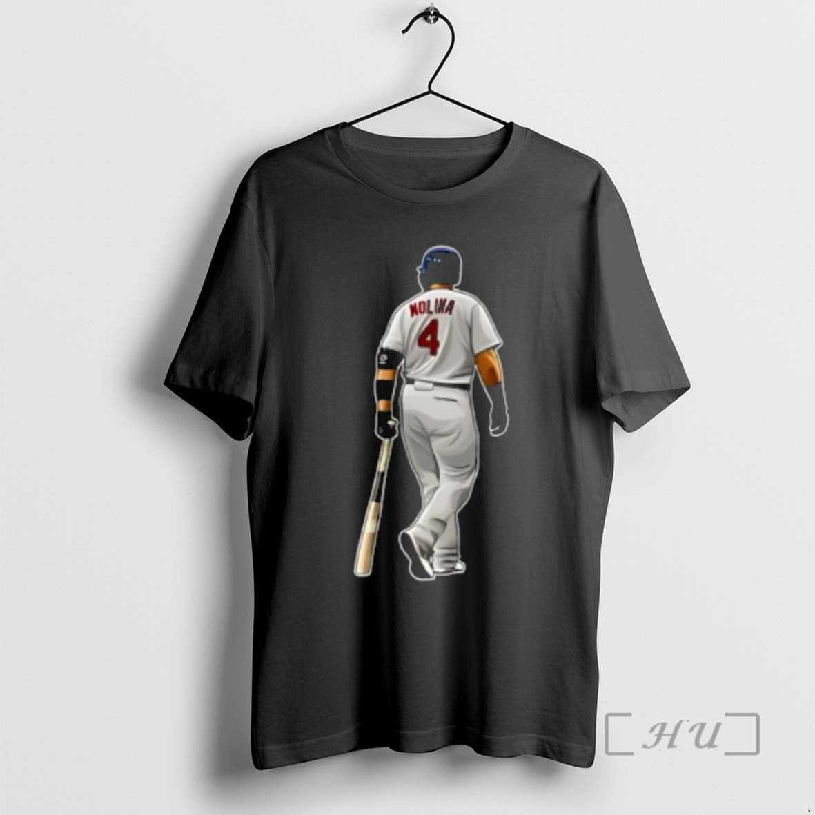 Officials Yadier Molina 4 Prepare A Bat Baseball T-Shirts, Hoodie, Sweatshirt | PopFlextees.com