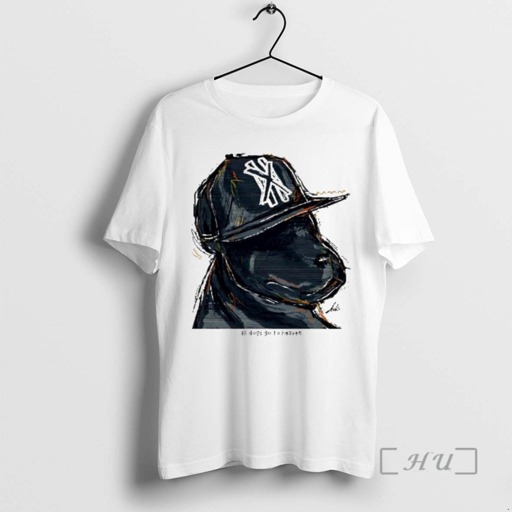 Officials Yankees All Dogs Go To Heaven T-Shirts, Hoodie, Sweatshirt | PopFlextees.com