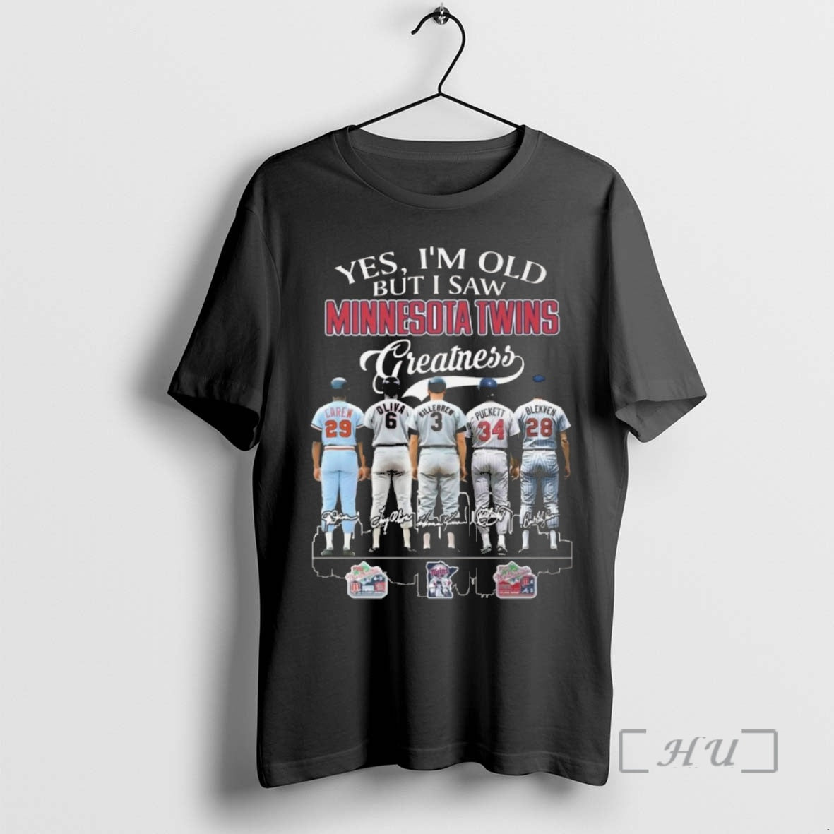 Officials Yes Im Old But I Saw Minnesota Twins Greatness Players Legends Signatures 2026 Premium T-Shirts, Hoodie, Sweatshirt