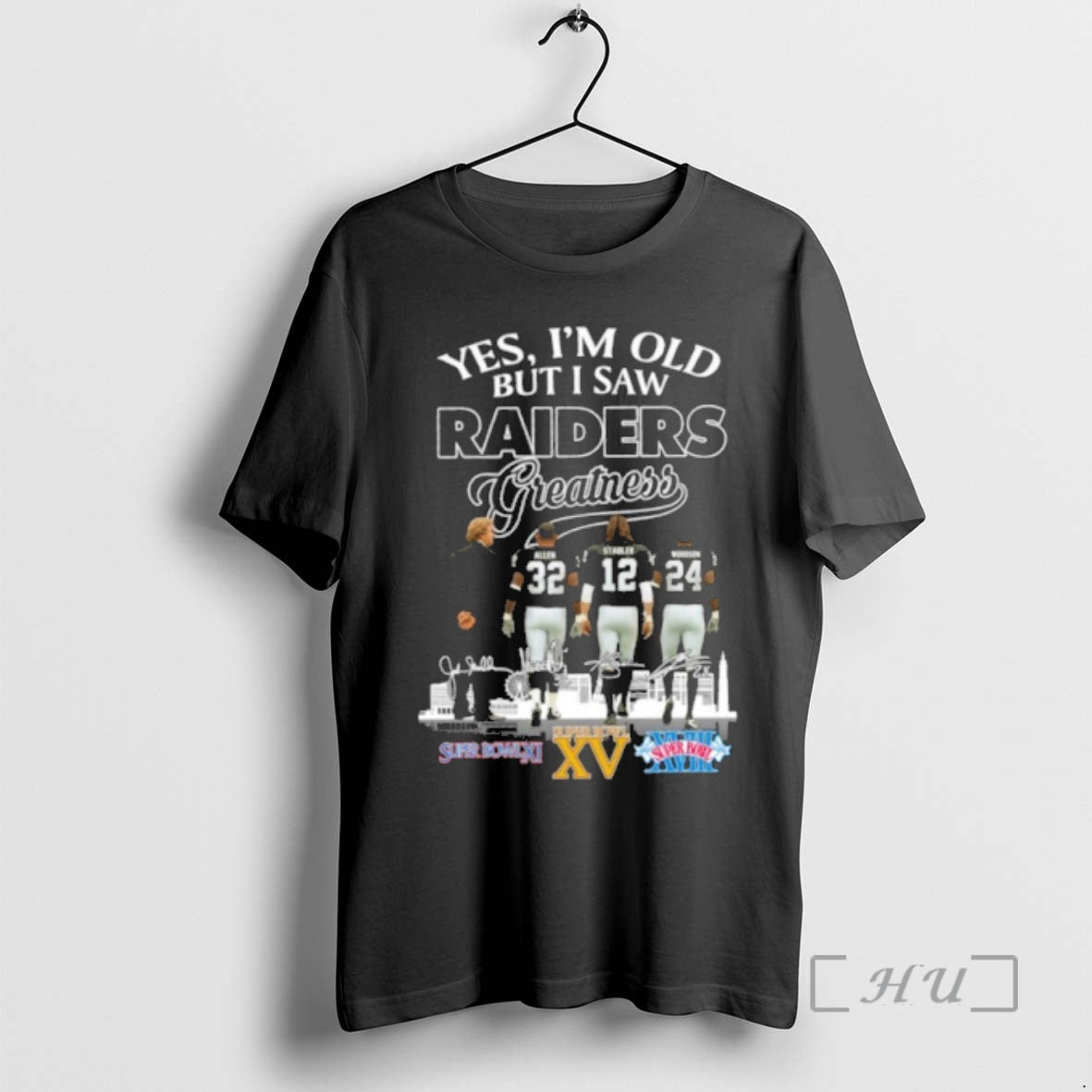 Officials Yes Im Old But I Saw Raiders Greatness Player Signature City Premium T Shirts Hoodie, Sweatshirt | PopFlextees.com
