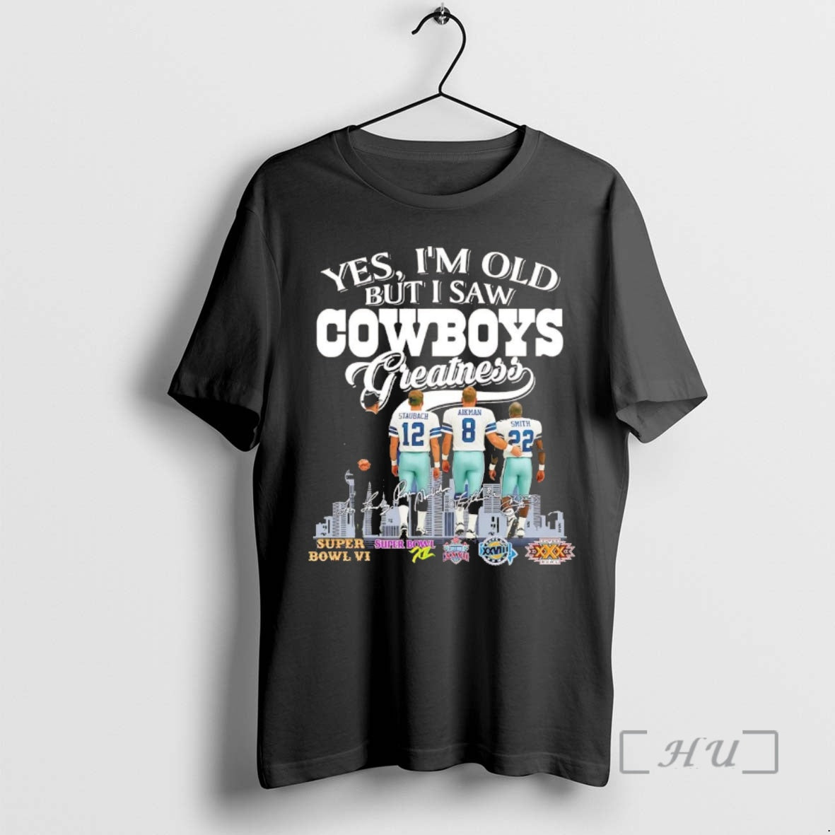 Officials Yes Im Old But I Saw Dallas Cowboys Legends Greatness Chriast Premium T Shirts Hoodie, Sweatshirt | PopFlextees.com