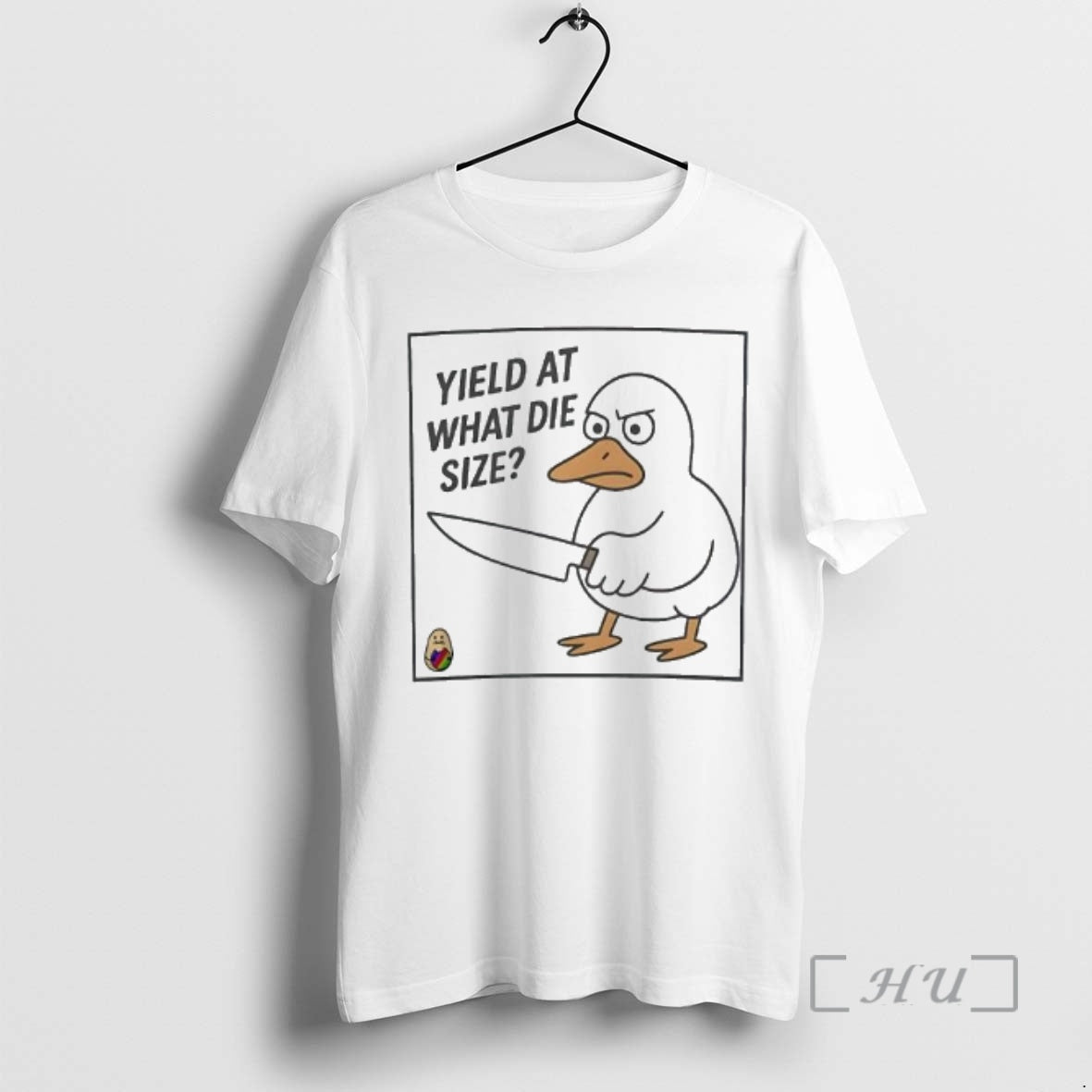 Officials Yield At What Die Size Duck Knife T-Shirts, Hoodie, Sweatshirt | PopFlextees.com