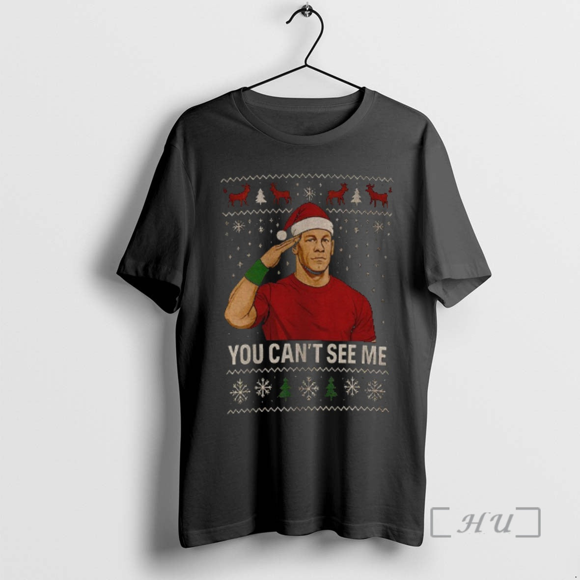 Officials You Cant See Me John Cena Holiday T-Shirts, Hoodie, Sweatshirt | PopFlextees.com