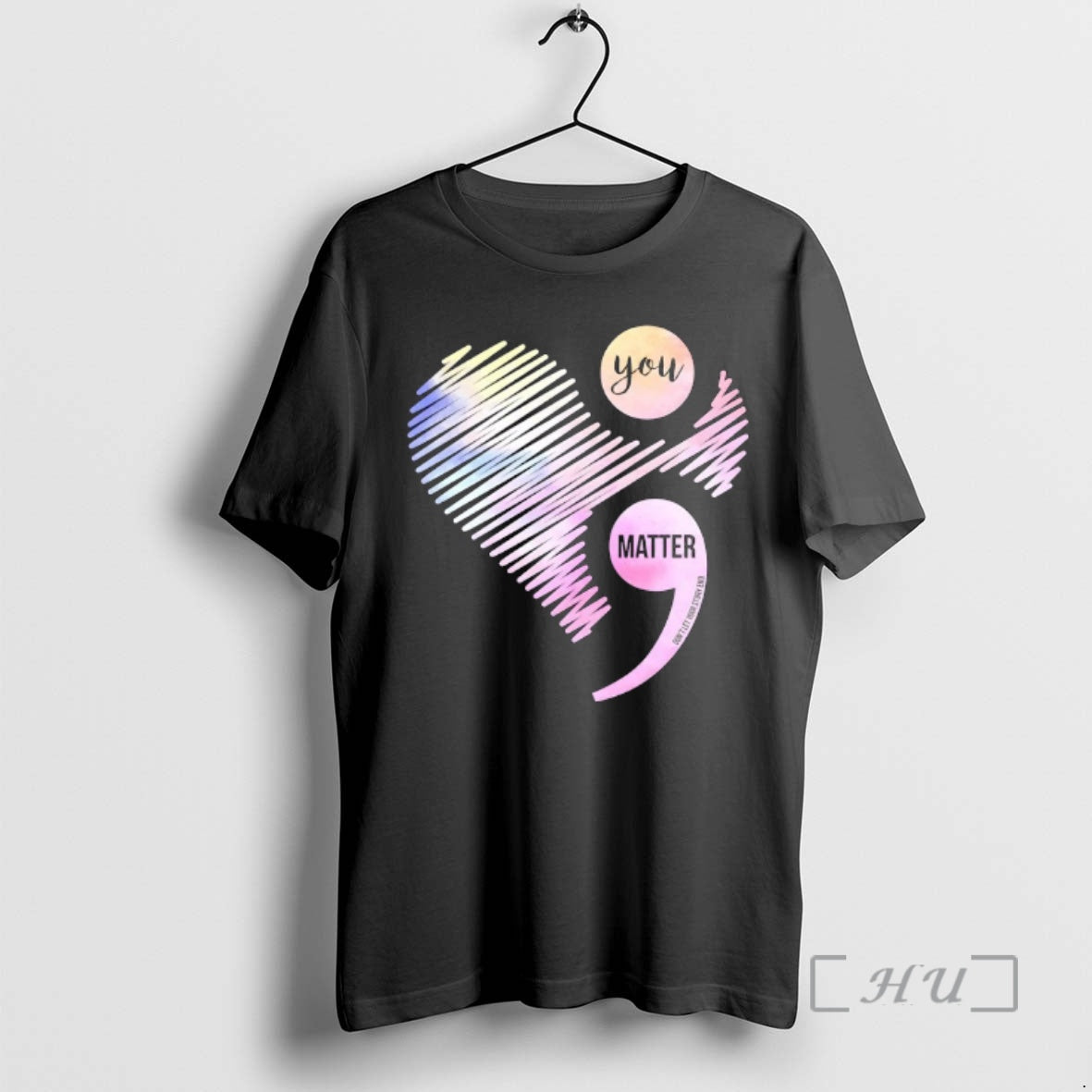 Officials You Matter Dont Let Your Story End Semicolon T-Shirts, Hoodie, Sweatshirt | PopFlextees.com