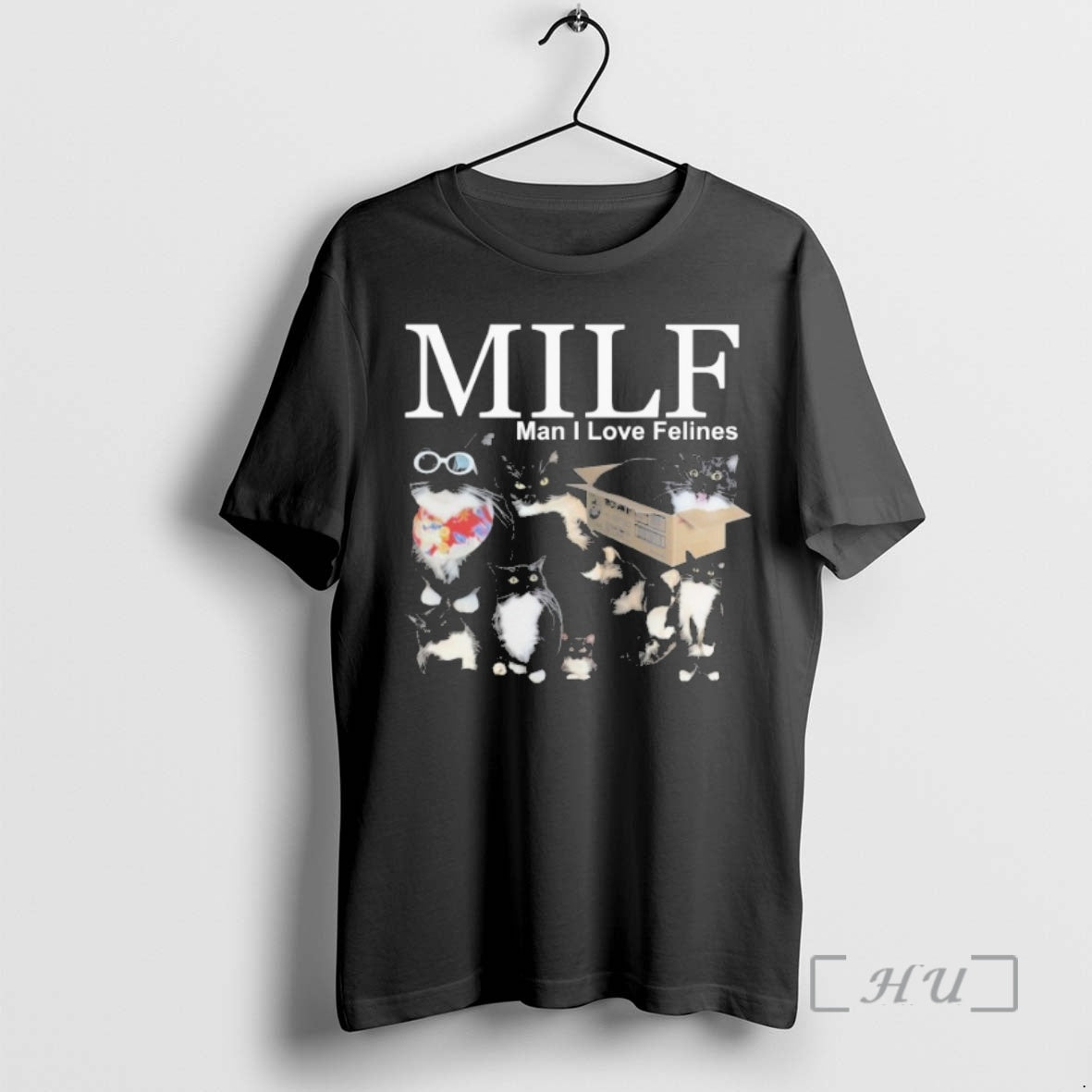 Officials Youni Milf Man I Love Felines Cat T-Shirts, Hoodie, Sweatshirt | PopFlextees.com