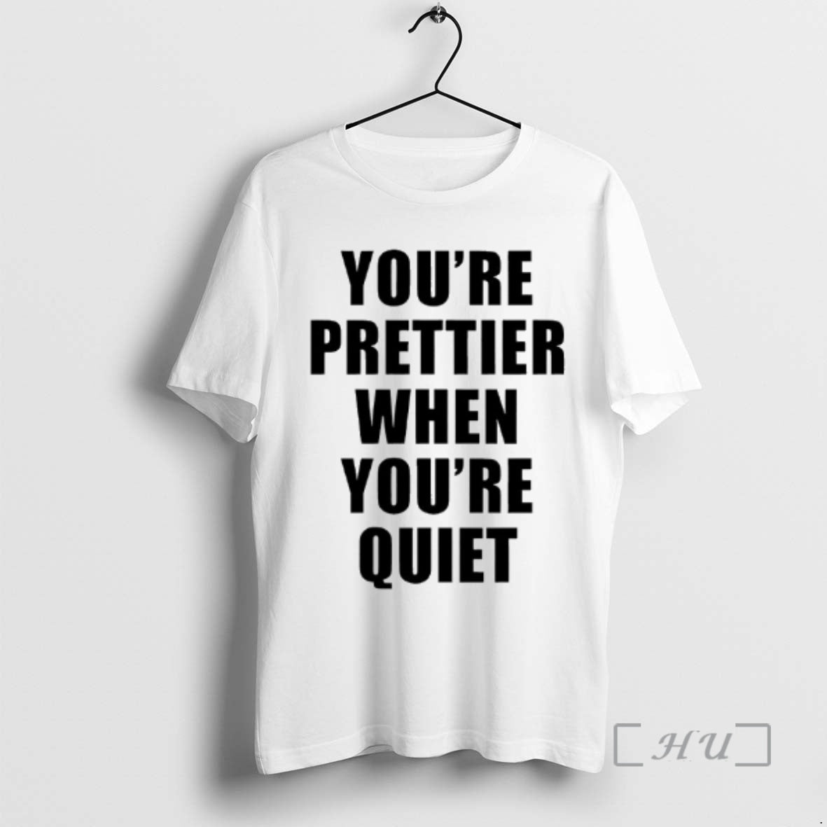 Officials Youre Prettier When Youre Quiet T-Shirts, Hoodie, Sweatshirt | PopFlextees.com