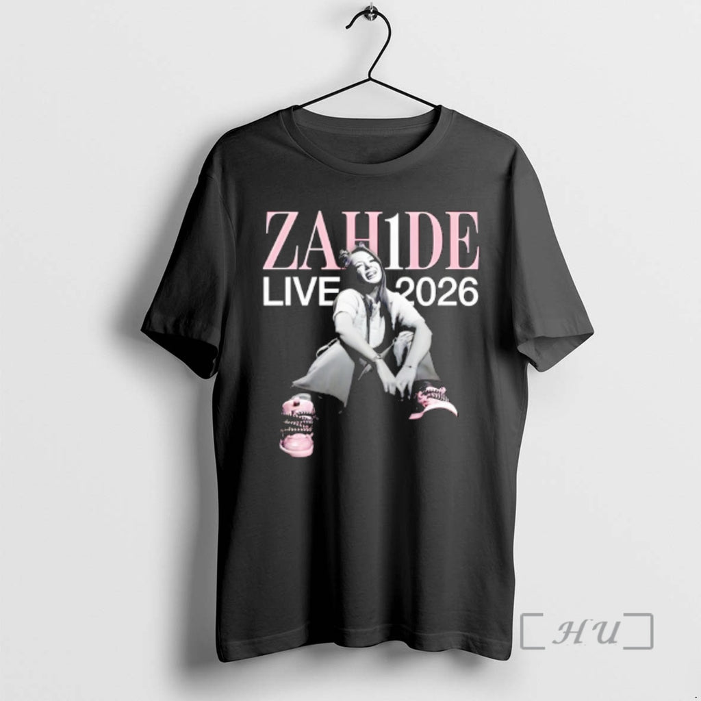 Officials Zah1de Zahide Kayaci Live 2026 Portrait T-Shirts, Hoodie, Sweatshirt | PopFlextees.com