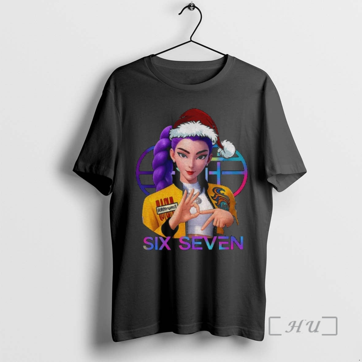 Officials Ziu5l9is Huntrix K Pop Demon Hunters 6 7 Meme Funny T-Shirts, Hoodie, Sweatshirt