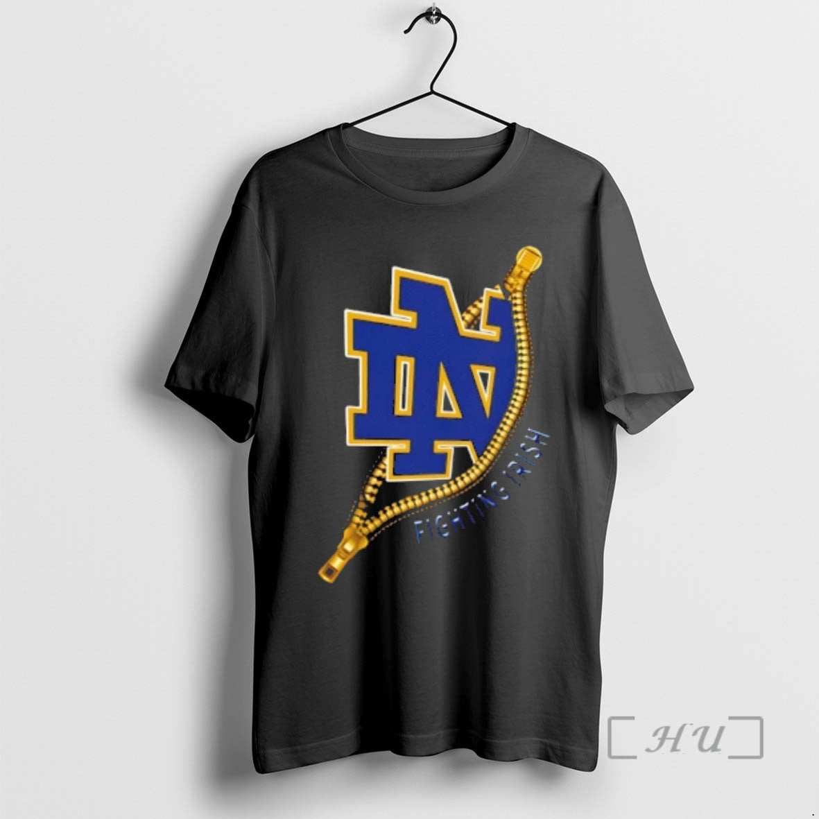 Officials Zipper X Notre Dame Fighting Irish Football Logo T-Shirts, Hoodie, Sweatshirt | PopFlextees.com