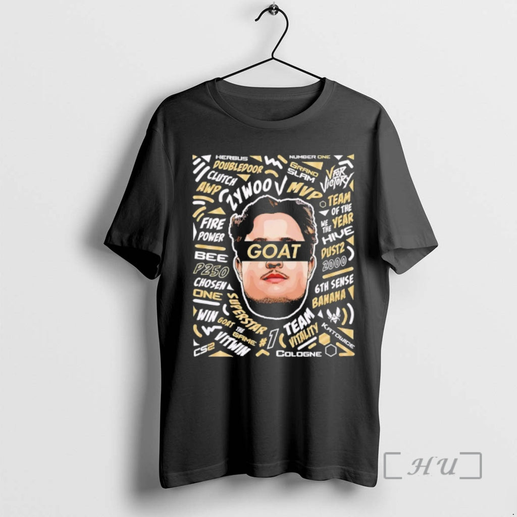 Officials Zywoo Goat Words Matter Vitality T-Shirts, Hoodie, Sweatshirt | PopFlextees.com
