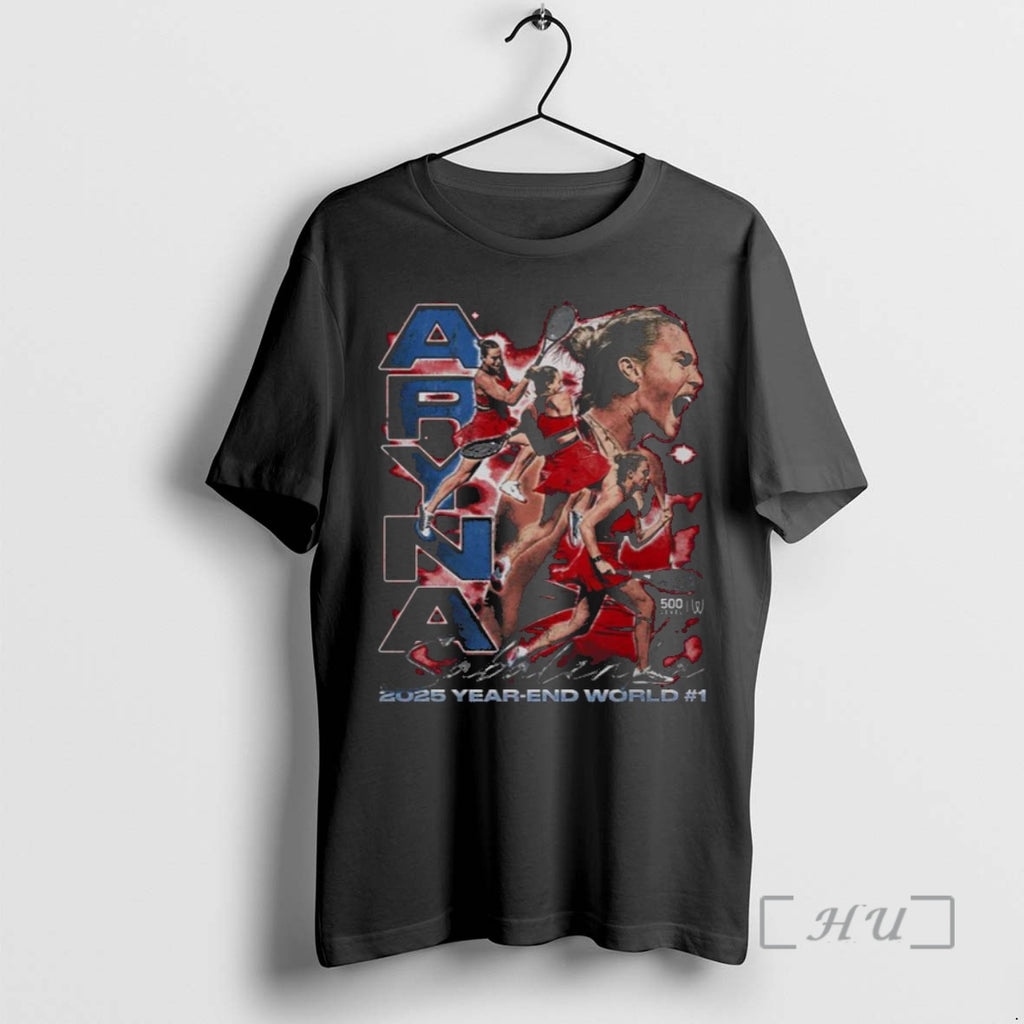 Officials Aryna Sabalenka Year End World Number 1 T-Shirts, Hoodie, Sweatshirt | PopFlextees.com