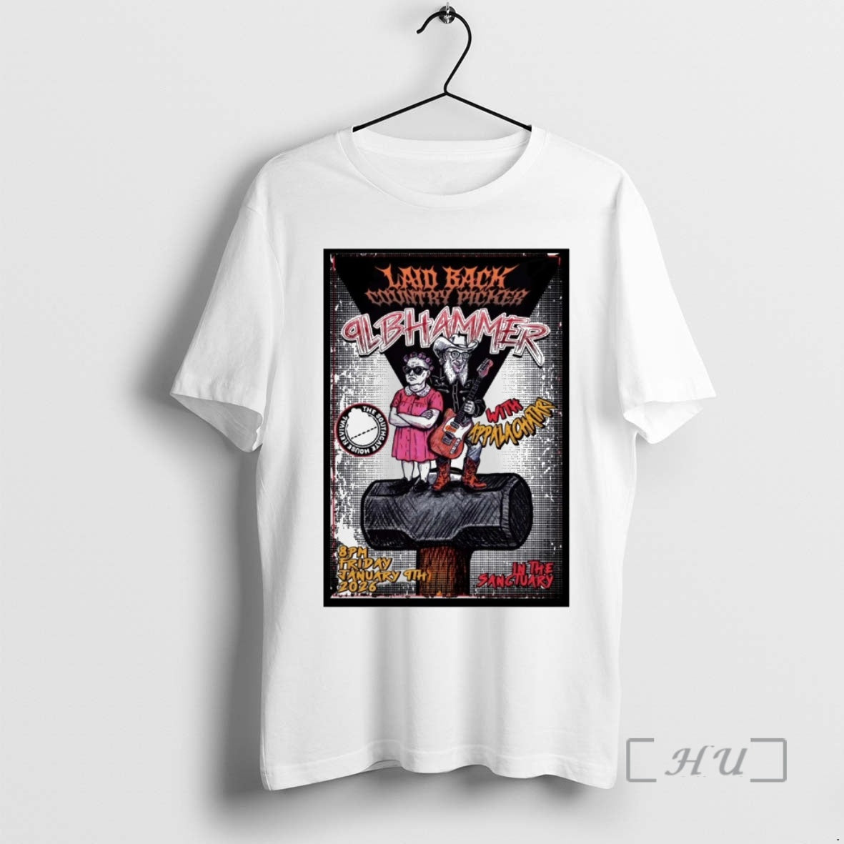 Officials Laidback Country Picker Januay 9 2026 The Southgate House Revival In Newport Ky Premium T-Shirts, Hoodie,...