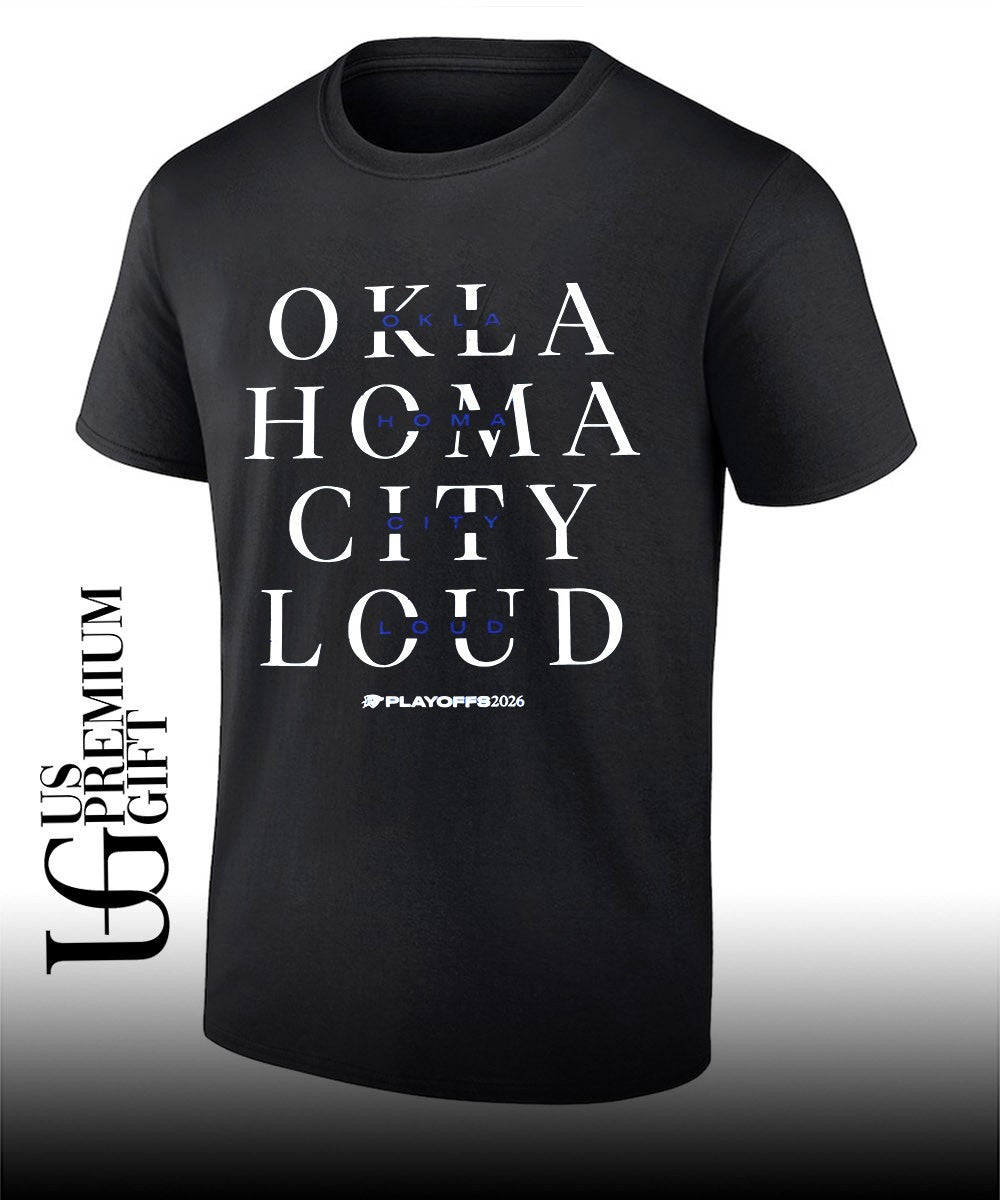 Oklahoma City Loud Oklahoma City Thunder NBA Playoffs 2026 shirt