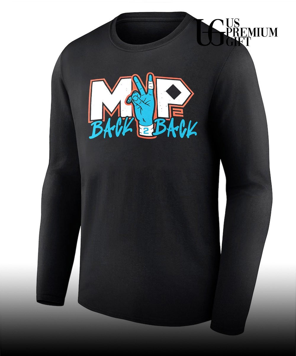 Oklahoma City Thunder 2026 MVP Back 2 Back hand signature shirt