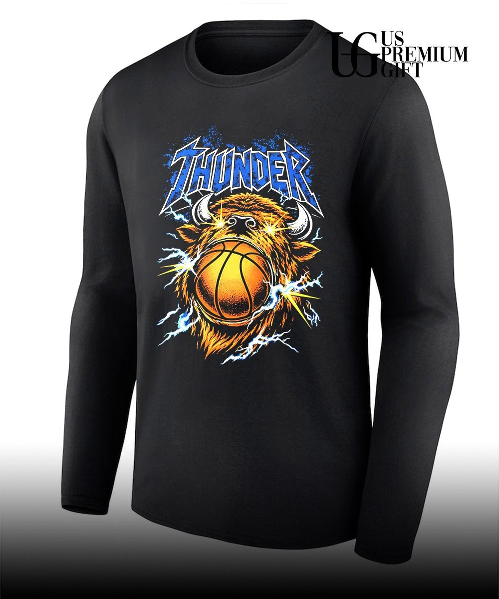 Oklahoma City Thunder NBA Basketball Bison Thunder shirt