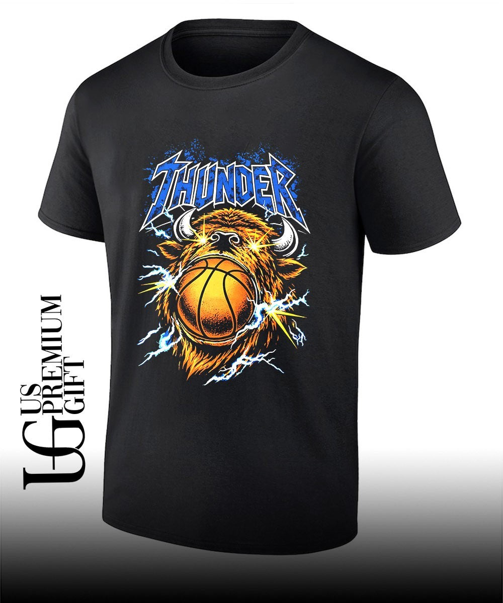 Oklahoma City Thunder NBA Basketball Bison Thunder shirt