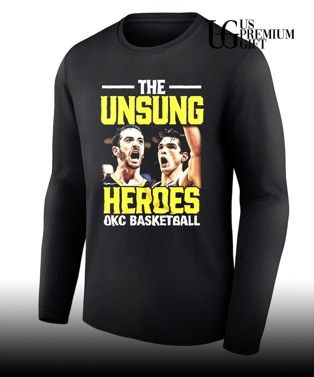Oklahoma City Thunder NBA the unsung heroes OKC basketball shirt
