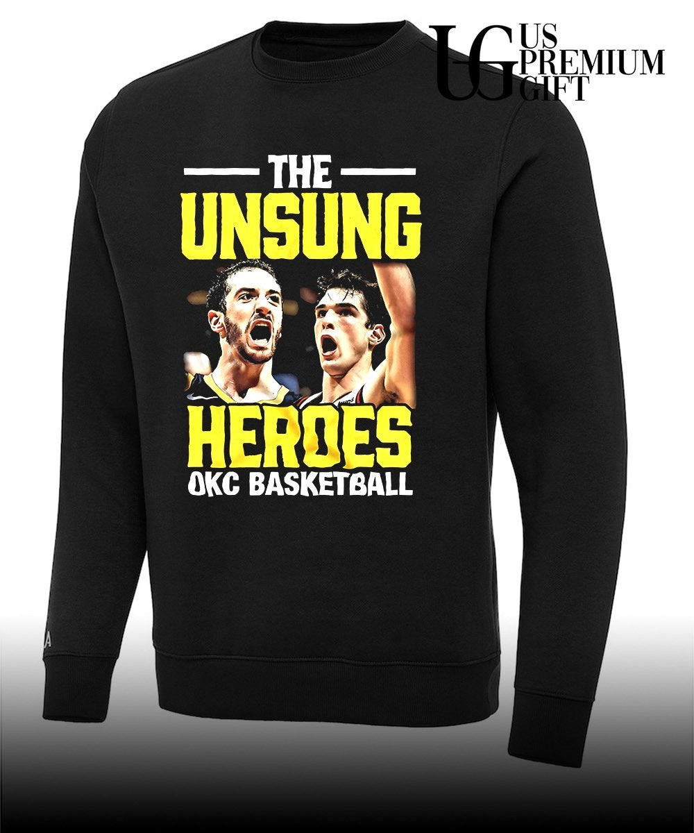 Oklahoma City Thunder NBA the unsung heroes OKC basketball shirt