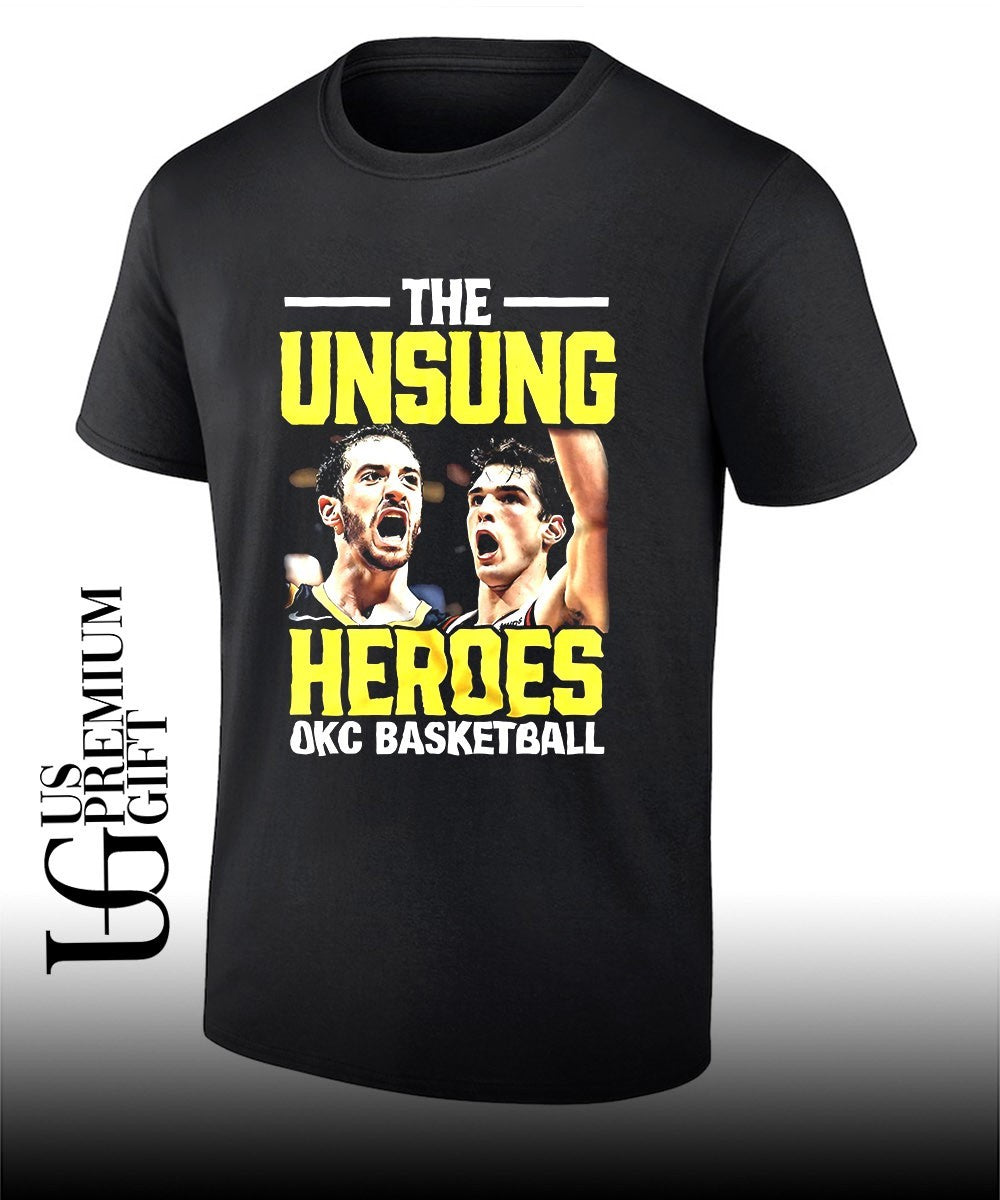 Oklahoma City Thunder NBA the unsung heroes OKC basketball shirt