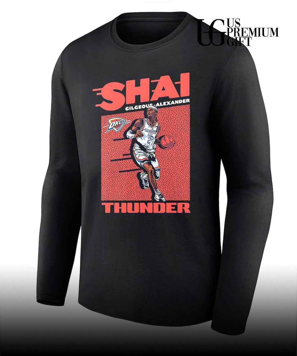 Oklahoma City Thunder Shai Gilgeous-Alexander 2 MVP basketball shirt