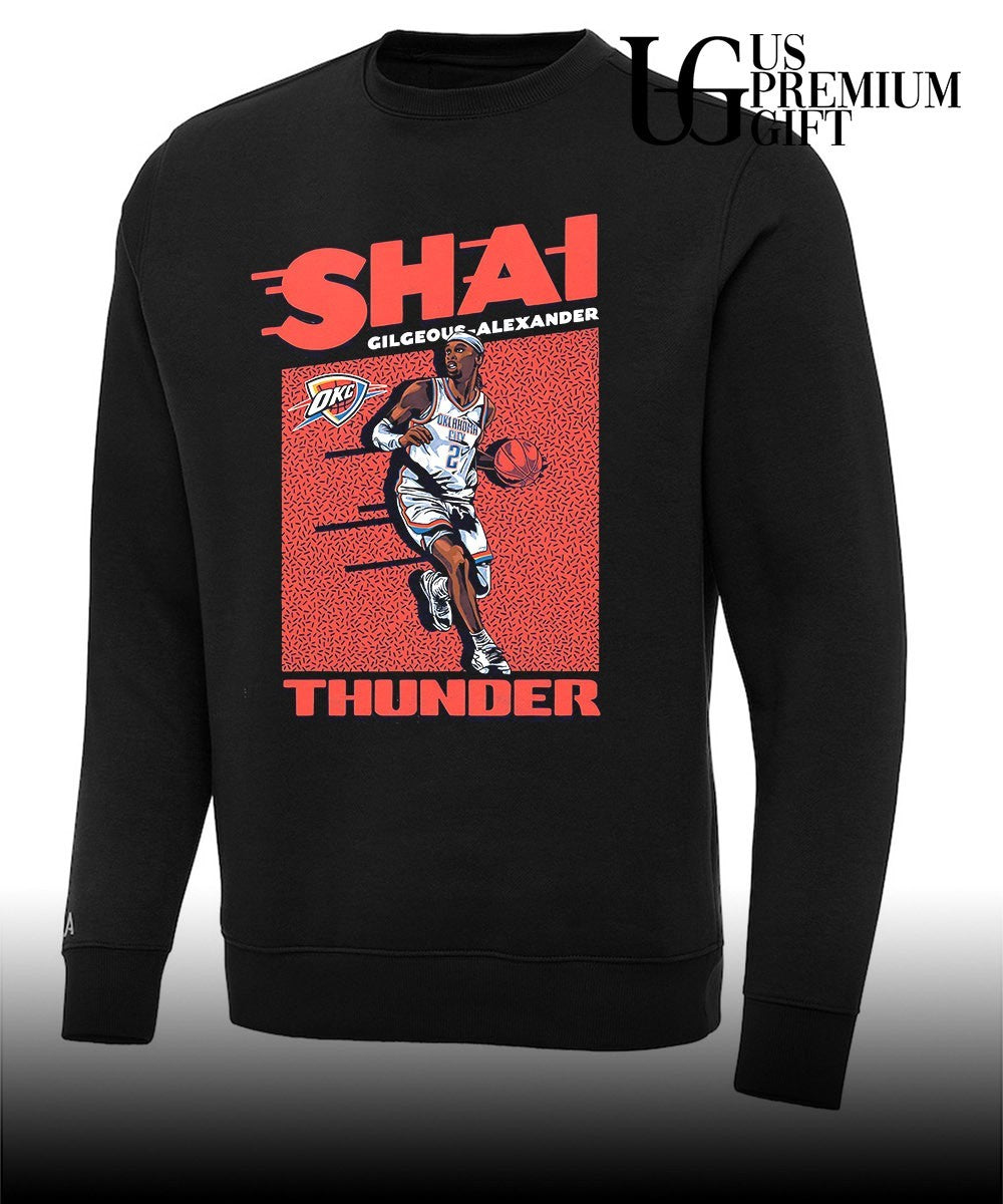Oklahoma City Thunder Shai Gilgeous-Alexander 2 MVP basketball shirt