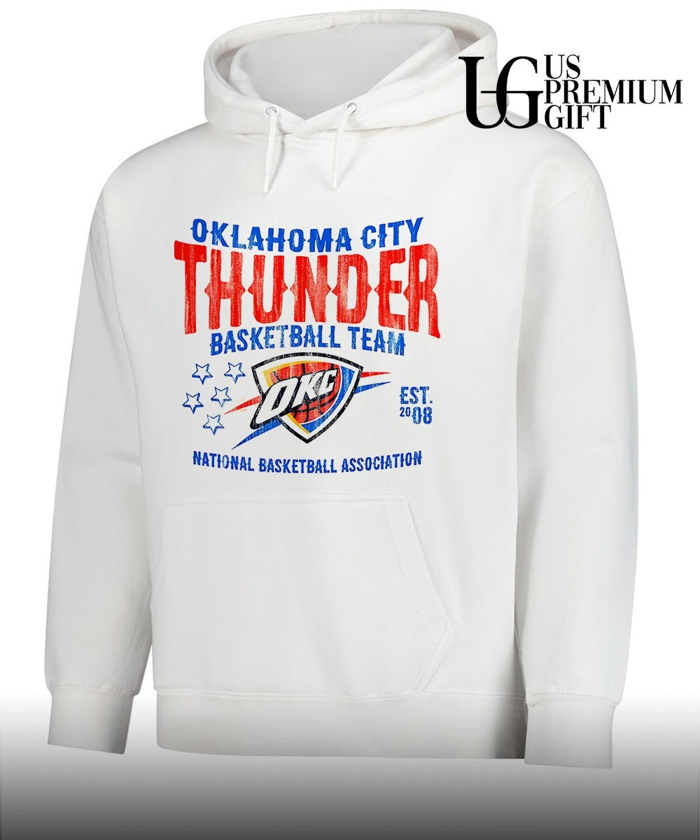 Oklahoma City Thunder basketball 2008 NBA vintage graphic shirt