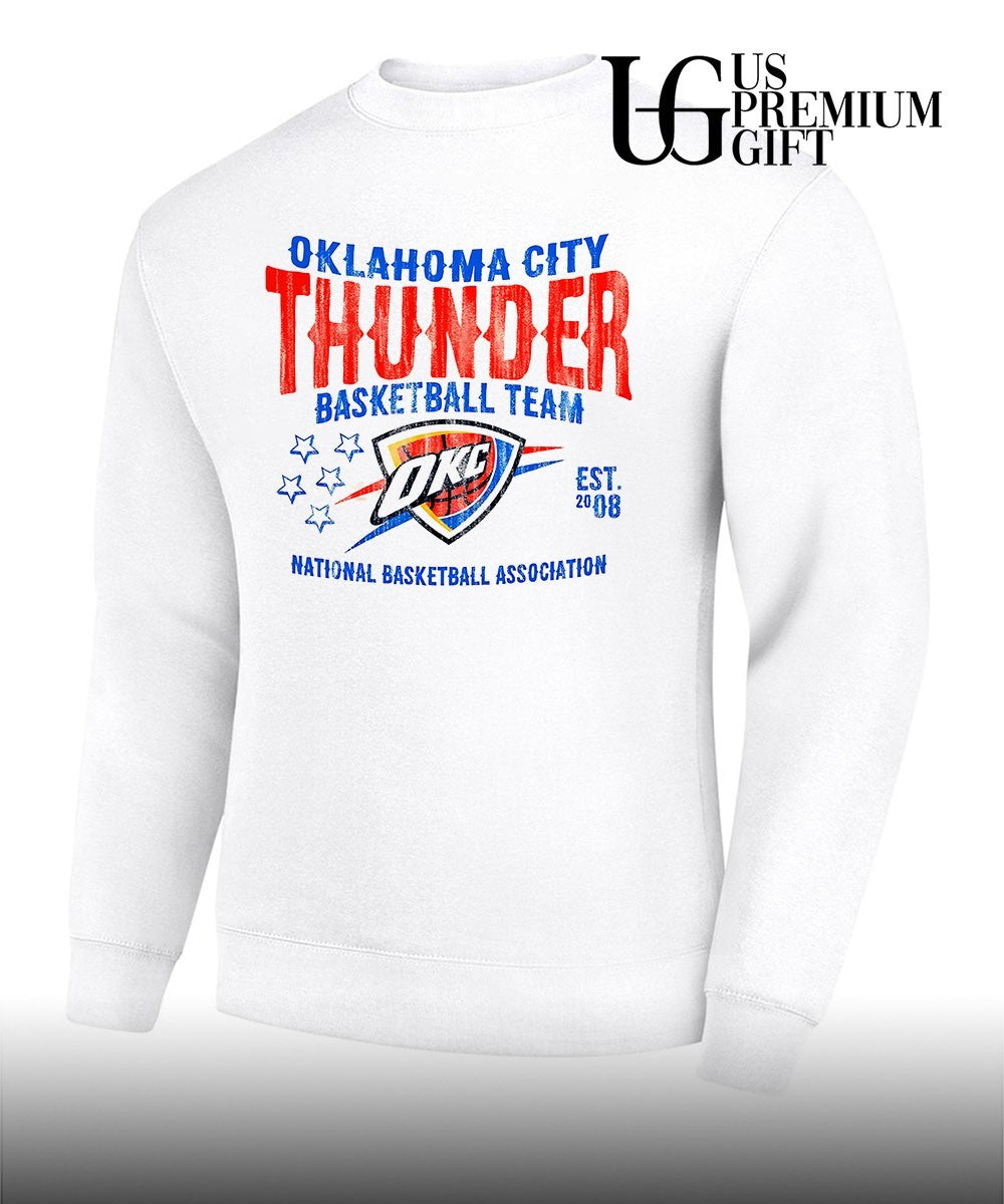 Oklahoma City Thunder basketball 2008 NBA vintage graphic shirt