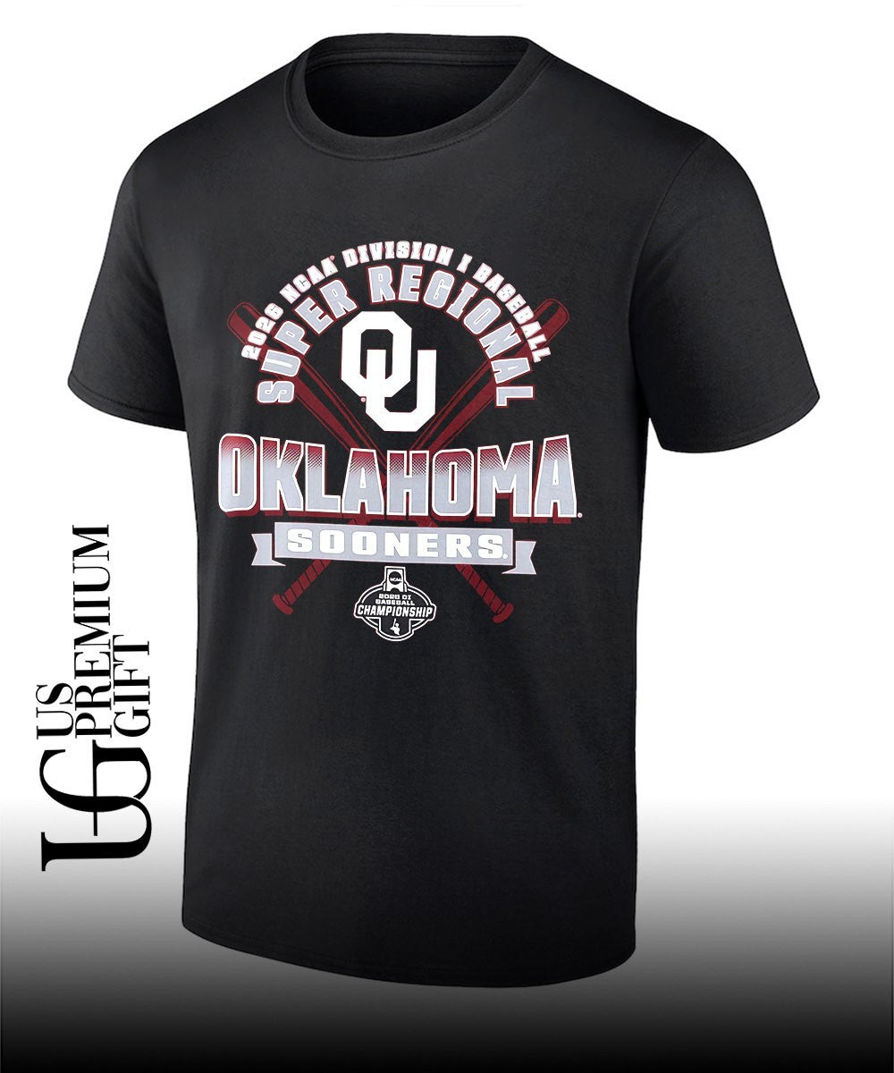 Oklahoma Sooners 2026 NCAA Division I Baseball Super Regional Championship shirt